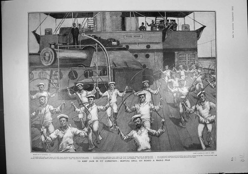 Old 1905 skipping drill - old,
