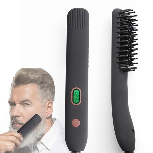 Beard straightener anti scald - beard,