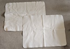 2 x Organic Cotton Cot Bed Mattress Protectors