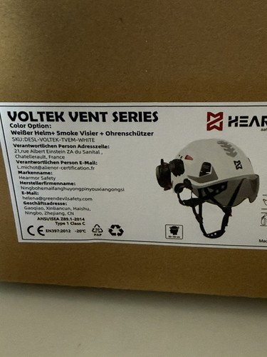 Hearmor baustellenschutzhelm - hearmor,