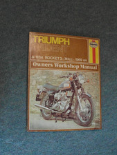 Haynes Triumph Trident & BSA Rocket 3 1969-on  1975 edition