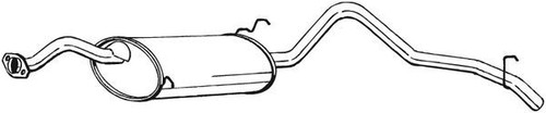 Muffler bosal 285 003 for - muffler,