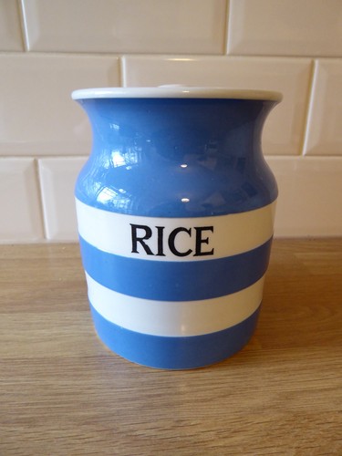 Cornishware green rice - green,