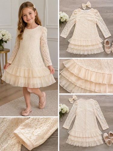 Girls ivory floral - girls,