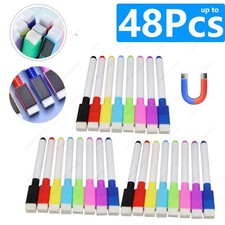 48pcs Magnetic Whiteboard Pens