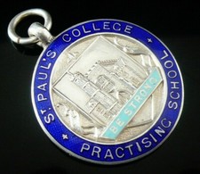 Sterling Silver Enamel Pocket