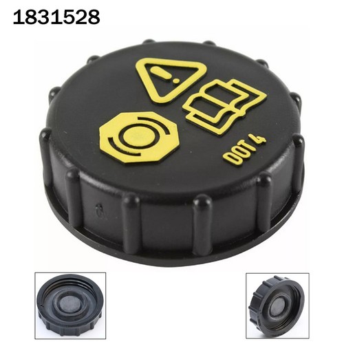 Brake fluid reservoir - fluid, cap