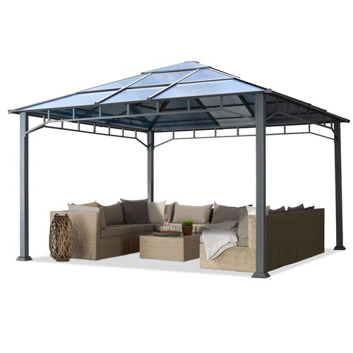 Toolport 4x4m garden gazebo - 4x4m,
