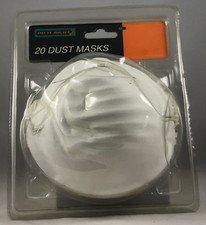 Disposable Do it Right Dust Masks Pack of 20