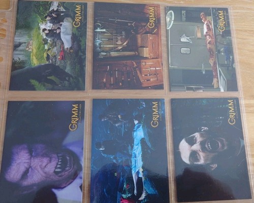 Grimm season promo cards - grimm, x