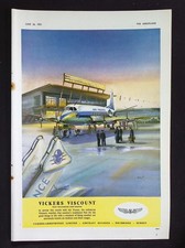 Original 1953 Advert Vickers