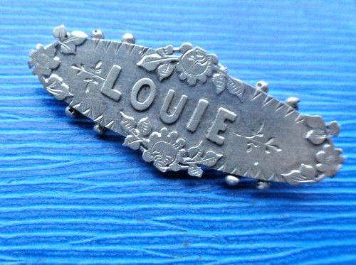 Louie silver name - louie,