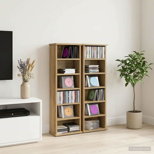 Vidaxl cabinet pcs - cd, 2