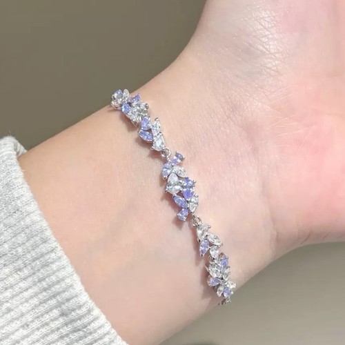 925 sterling silver floral - 925, cz