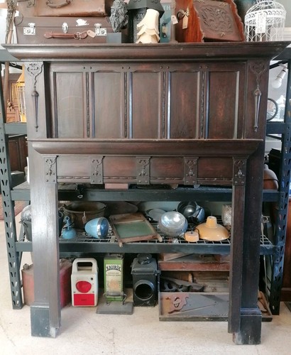 Antique oak tall - antique,