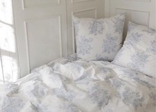 Fabric By Yard Rachel Ashwell Shabby Chic Couture Shadow Rose Blue white