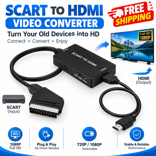 Scart hdmi converter audio - scart,