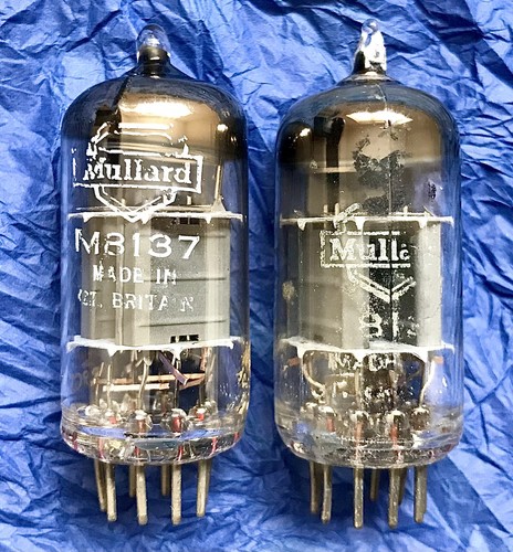 Mullard m8137 cv4004 ecc83 box - ecc83,