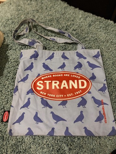 Strand books blue bird pigeon - strand,