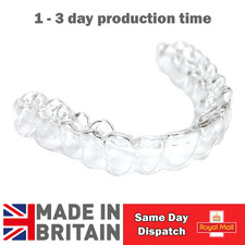 Custom Fit Dental Retainer – Essix Clear Retainers | Upper & Lower | Free Case