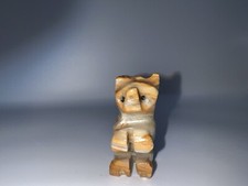 Pretty Onyx Small Bear Ornament Animal Figure