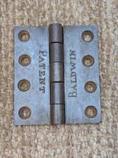 Baldwin 3" x 3 1/2" Antique