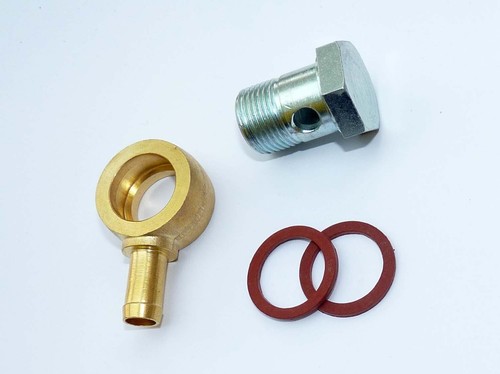 Fuel pump brass - pump, banjo
