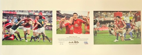 Mike phillips signed photo - signed,