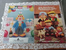 Jean Greenhowe's Celebration Clowns & MacScarecrow's Clan Knitting Booklets