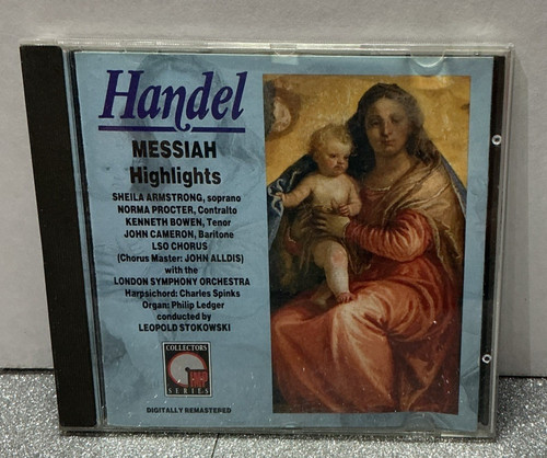 Handel messiah highlights cd - handel:, messiah-highlights