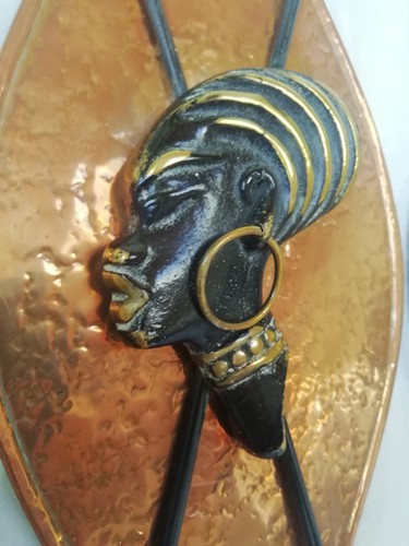 African tribal wall art two - tribal,