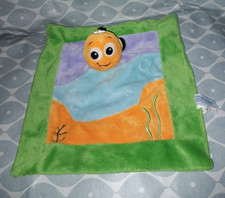TOMY DISNEY BABY FINDING NEMO COMFORT BLANKET COMFORTER BLANKIE SOOTHER LOVEY