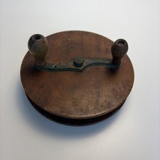 Antique Wooden Fishing Reel
