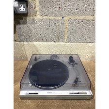 Vintage Technics SL-B202 Automatic Turntable System Silver Stereo 3W - For Parts