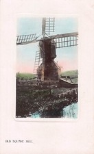 POSTCARD - OLD SQUARE WINDMILL