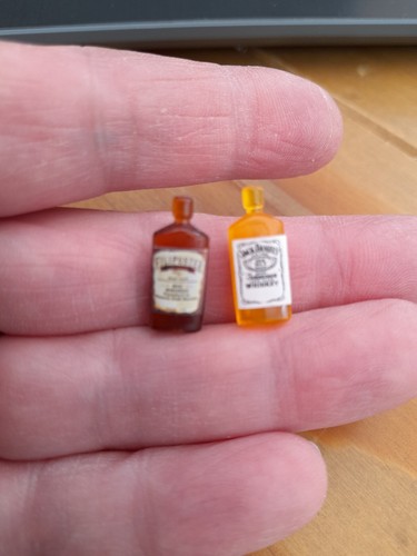 Dolls house miniature spirits - house,