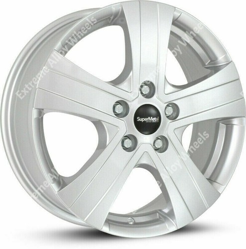 Silver hammer alloy wheels - 16",
