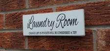 Laundry Room Fun Plaque Sign