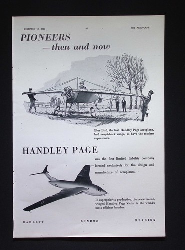 Original 1953 advert handley - original,