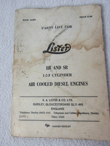 Vintage 1973 lister - 1973, parts
