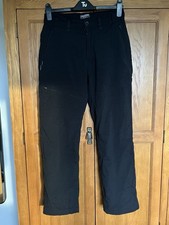 Craghoppers Men’s Black Lined Walking Hiking Outdoor Trousers
