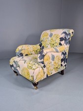 Vintage Floral Lounge Chair