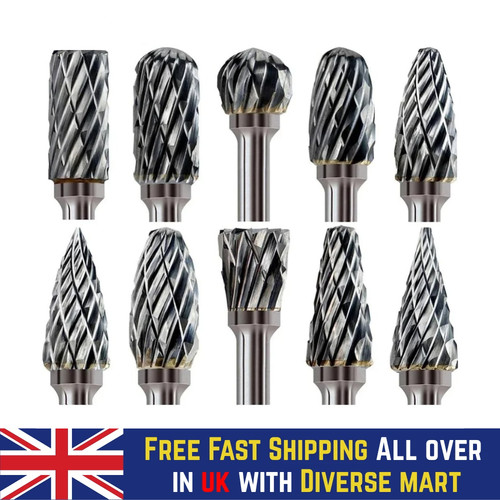 10pcs tungsten carbide rotary - 10pcs,
