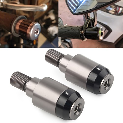 Titanium cnc handlebar grips - titanium,
