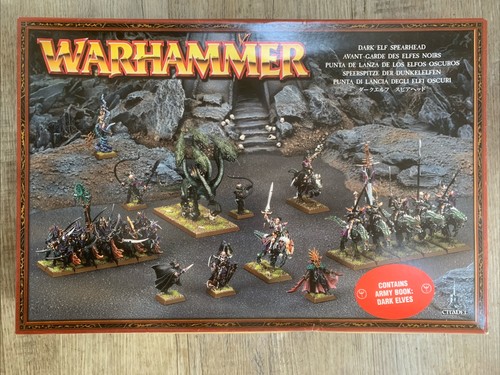 Warhammer dark elf - dark, army