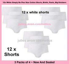 12x Plus Size Simply Be White