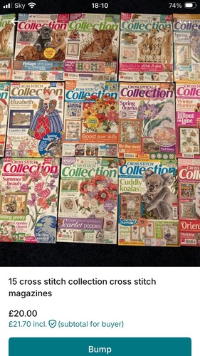 Job lot cross stitch - job,