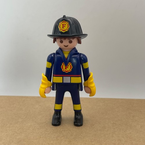 Playmobil fireman figure blue - playmobil,