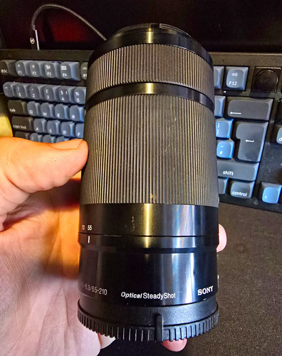 Sony sel55210 210mm - e, 55-210mm