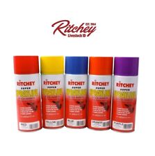 RITCHEY SUPER SPRAYLINE STOCK MARKER 400ML Sheep Spray Lamb Spray Can Blue Red